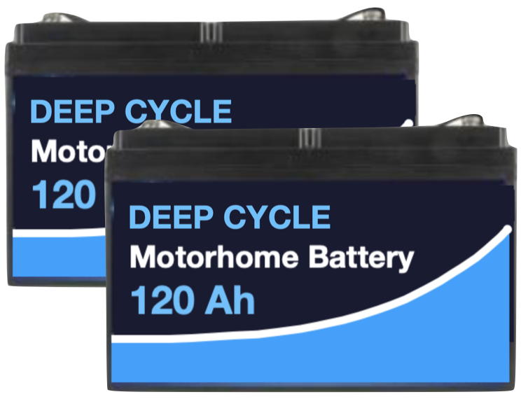 Deep cycle 120 Ah batteries