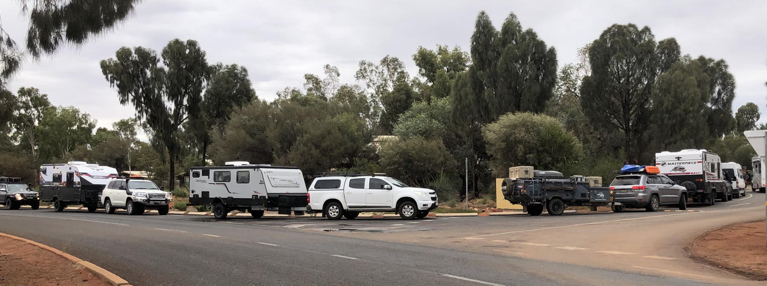 Ayers Rock Campground Queue