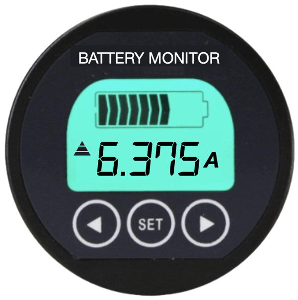 Battery monitor- solar input