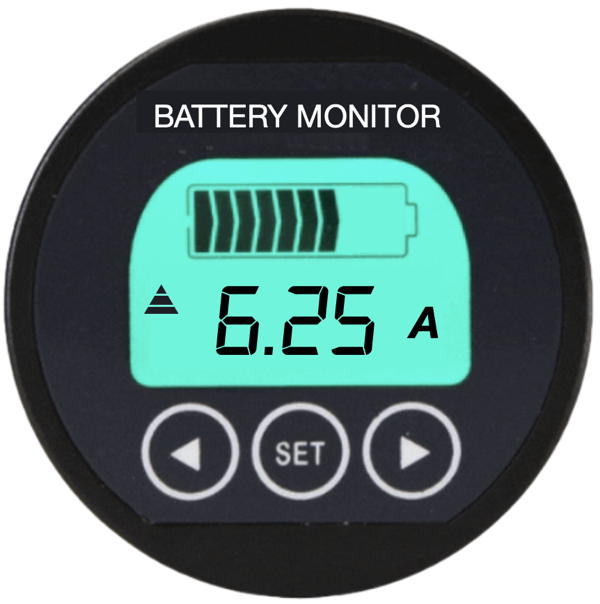 Battery monitor - 6 amps