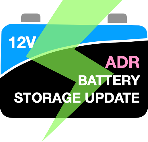 ADR Update for safe battery storage