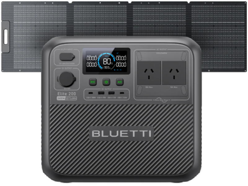 Bluetti power generator kit