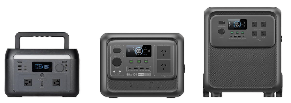 Power stations - small, medium and large