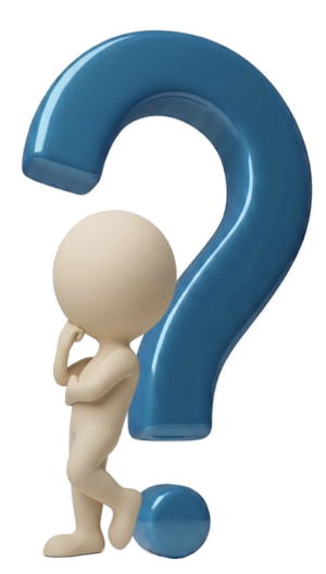 Contemplative person considering a question