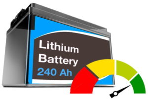 Lithium battery and gauge