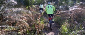 Riding on the Gerroa track